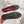 CC Ballet Flats 10mm Burgundy Black Quilted Lambskin