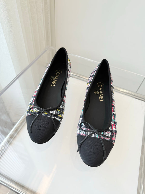 CC Ballet Flat Multicolor Fabric 238776