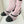 CC 25 Short Boot Pink Black Mesh Fabric 411467