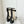 CC 25 Short Boot Beige Black Mesh Fabric 411469