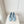 Chanel 2026 Ballet Flat Slate Blue Suede 697410
