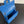 CC Flap Bag 17cm Cobalt Blue Sheepskin SHW 284814