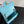 CC Flap Bag 17cm Light Blue Sheepskin GHW 284835