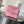 Chanel 25 Sequin Embroidered 21cm Bag Pink Leather Sequins 286171