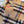CHECK SCARF 200 CM IN CAMEL BEIGE MIX BLACK CASHMERE 394753