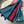 SCARF 200 CM IN COLORFUL CASHMERE 402211