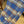 CASHMERE CHECK SCARF BLUE MIX LIGHT GRAY 407521