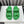 dad sandals greean lambskin mules