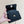 CC 24K Coco Hanle Nano 18cm Black Grained Calfskin Gold Hardware
