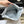 CC 24K Hobo 22 Bag Cloud Blue Grained Calfskin