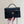 25C Vanity 19cm Top Handle Black Grained Calfskin