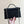 25C Vanity 19cm Top Handle Black Grained Calfskin