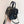 CC 25s Maxi Bowling Bag 21 Black Patent Crumpled Calfskin