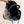 CC 25A Hobo 29cm Gray Black Suede Lambskin