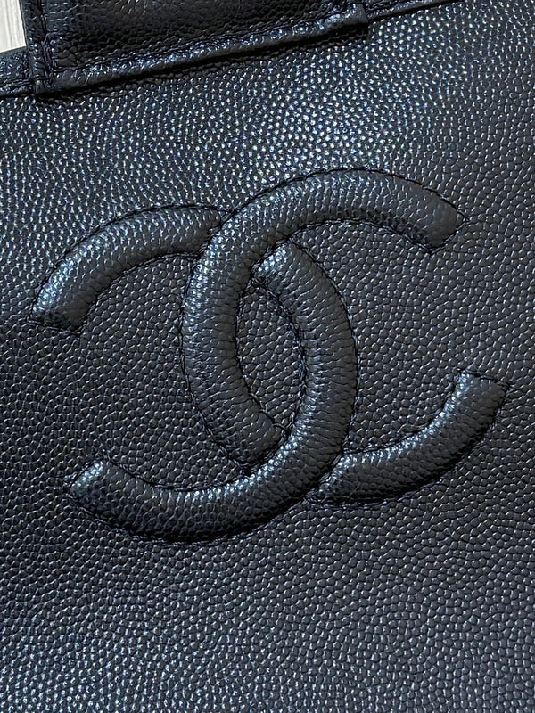 CC 25s Backpack 22 black calfskin