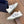 cd homme white grey calfskin
