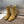 CD Icon Heeled Ankle Boot Beige Light Yellow Suede