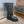 CD Ankle punk-inspired women's boots black cowhide with nylon cloth