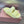 Miu Velcro Slippers Lemon Yellow Lambswool 508824