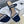 CD 26s Heeled Sandal 10cm Navy Blue Beige Leather Fabric 633070