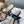 CD 26s Heeled Sandal 10cm Navy Blue Beige Leather Fabric 633070