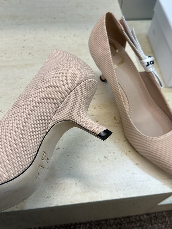 CD J'Adior Pump 6.5cm Beige Technical Fabric 633062