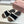 Miu Clog Sandals Black Suede Fur 118380