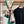 Chevaux Dechaines Shawl 135 CM IN Green Colorful Cashmere Silk 373684