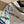 Chevaux Dechaines Shawl 135 CM IN Light Blue Colorful Cashmere Silk 373686