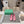 Balen 25 bow ballet flat pink sheepskin 184480