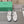 STUDDED MARY JANE FLATS IN WHITE SHINY LAMBSKIN