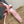 teen supple classic panier 21cm raffia pink calfskin