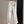 CD Straight Wide-leg Pants White Cotton