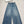 Celine Wide-leg Jeans Light Blue Cotton