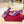 HIGH MULE 60MM IN MAUVE PURPLE SHEEPSKIN AND TRANSPARENT PVC