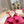ROCKSTUD SLINGBACK IN BRIGHT PINK CALFSKIN 50MM