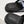 EMPIRE SANDAL BLACK MIX STONE SUEDE