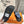 EMPIRE SANDAL BLACK MIX STONE SUEDE