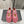 ALAIA PEARL MARY JANE SHOES IN DARK PINK MESH AND CALFSKIN