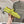 ALAIA PEARL MARY JANE SHOES IN NEON YELLOW MESH AND CALFSKIN
