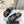 PRA CROCODILE MOTIF STRAP SLIDES SANDALS BLACK CALFSKIN