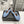 ALAIA PEARL MARY JANE SHOES IN LIGHT BLUE LAMBSKIN