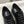 PRA BRUSHED LEATHER LOAFERS GLOSSY BLACK