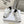 CD Vibe Sneaker White Black Polyester Mesh Fabric And Cowhide