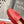 dot sole walk mocassin red calfskin
