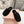 Miu Slippers Black Soft Imported Wool And Fur