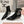 Miu Ankle Boots Pointed Toe Glossy Black Lambskin