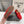 Alaila Ballet Flats In Red Velvet With Rhinestones 971994