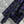 CD 25 Halter-neck Backless Dress Purple Black Wool Fabric