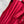 LV 25 Ped Pleated Cross Dress Red Polyester